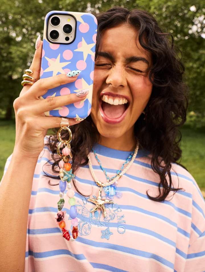 Phone case & charm